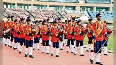 athletics meet ranchi : बैंड की धुन पर कदमताल