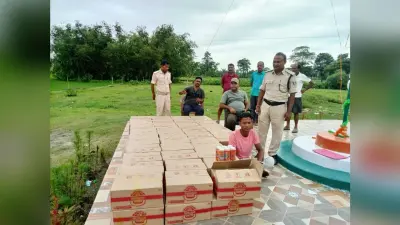 उत्पाद विभाग ने शराब के साथ एक व्यक्ति को किया गिरफ्तार