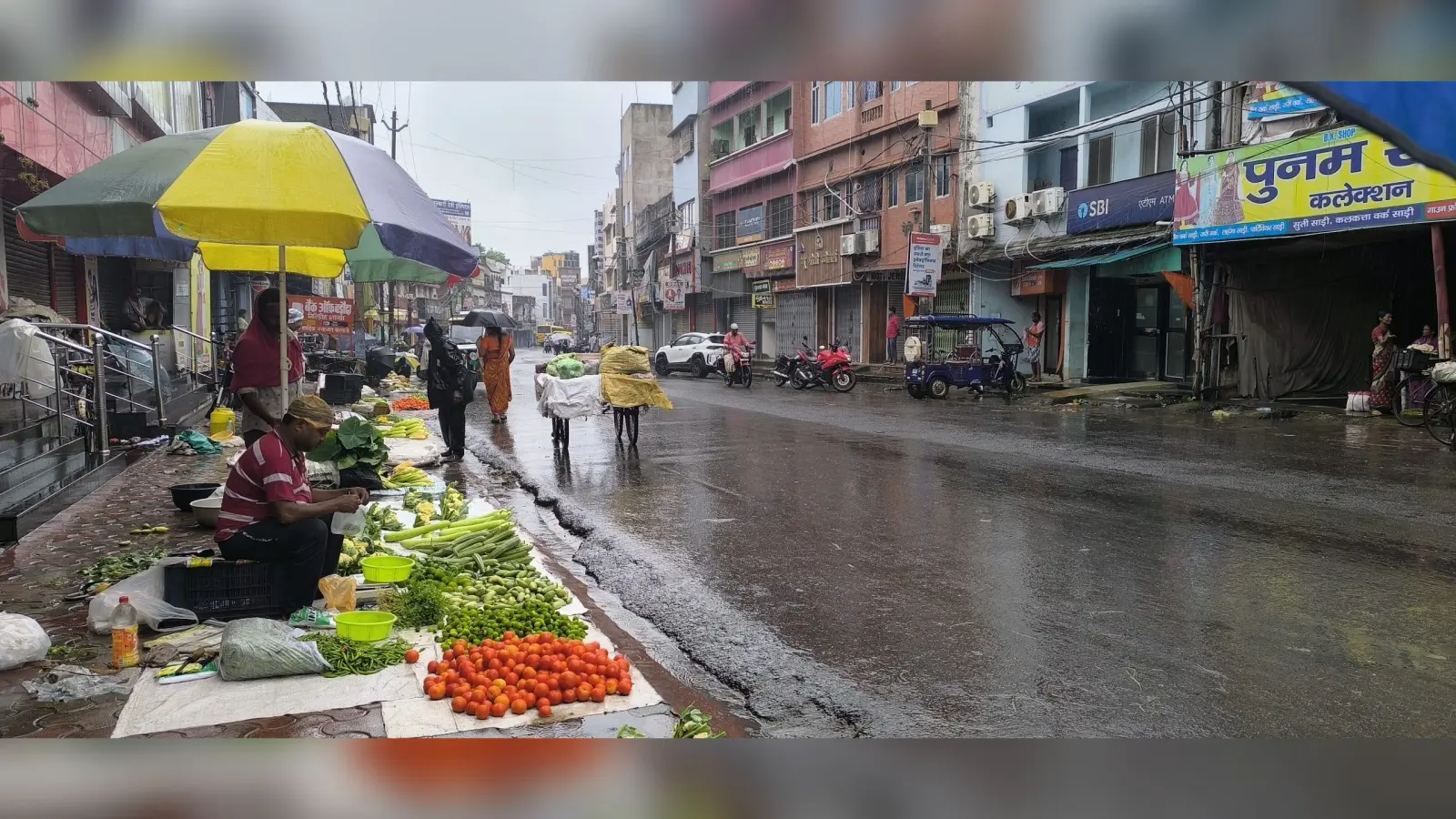 झमाझम बारिश से जनजीवन प्रभावित