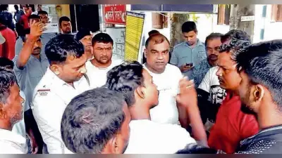 मानकर ग्रामीण अस्पताल में रोगी की मौत, परिजनों ने किया हंगामा