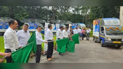 Ranchi News : अक्षय पात्र को सीएमपीडीआइ ने दिये छह वाहन