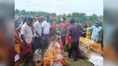 छोटे भाई की मौत की सूचना पर बड़े भाई ने तोड़ा दम
