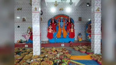 राधाकृष्ण मंदिर में जन्माष्टमी की तैयारी तेज