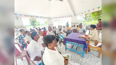 चेहल्लुम व जन्माष्टमी को ले थाना परिसर में शांतित समिति की बैठक आयोजित