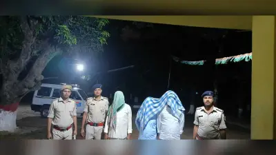 फरार चल रहे चार वारंटी गिरफ्तार