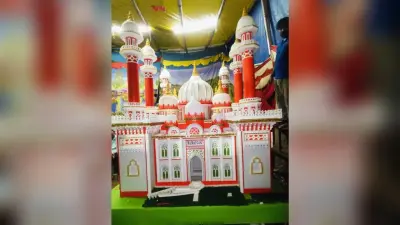 इबादत: चेहल्लुम के नवमीं पर इमामबाड़ों से निकला ताजिया व अखाड़ा जुलूस