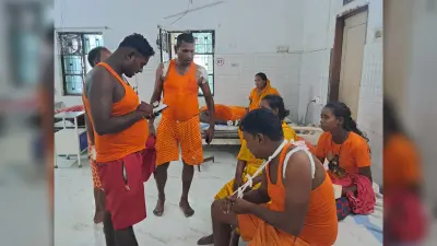 सदर अस्पताल में जख्मी नेपाली यात्री बोले, यहां से तो अच्छी है हमारे यहां की स्वास्थ्य व्यवस्था