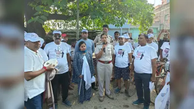 साइकिल रैली निकाल लोगों को स्वस्थ रहने का दिया संदेश