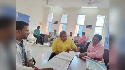 जिला प्रारंभिक हस्तक्षेप केंद्र (डीईआईसी) का केन्द्रीय पर्यवेक्षिका ने किया निरीक्षण