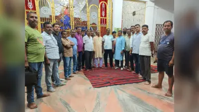 श्रीश्री दुर्गा पूजा को लेकर पूजा समिति की बैठक