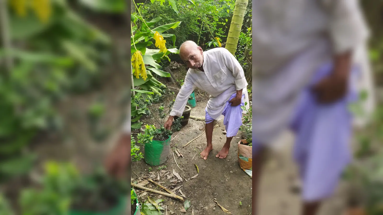 छत पर सेब-संतरा उगाकर भुवनेश्वर मंडल ने रचा इतिहास, जैविक खेती से सबको चौंकाया!