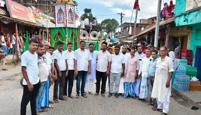चेहल्लूम पर निकाला गया जूृलुस, सुरक्षा के थे पुख्ता इंतेजाम