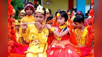 डिवाइन पब्लिक स्कूल में सांस्कृतिक कार्यक्रम