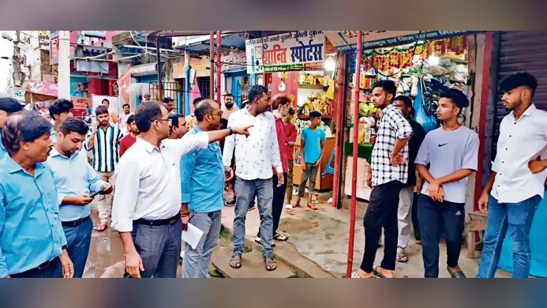 सड़क पर अतिक्रमण करने वालों की अब खैर नहीं