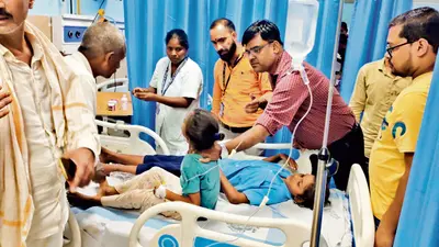 आरा : फाइलेरिया की दवा खाने के बाद तीन दर्जन स्कूली बच्चों की बिगड़ी तबियत