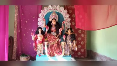 सियाटांड़ गांव में मां मनसा की हुई पूजा-अर्चना