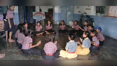 खेल प्रतियोगिता में छात्र-छात्राओं ने किया बेहतर प्रदर्शन