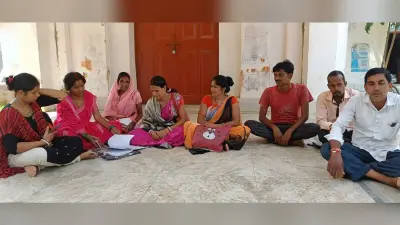 राज्य सरकार की नीतियों का उज्ज्वला दीदियों ने किया विरोध