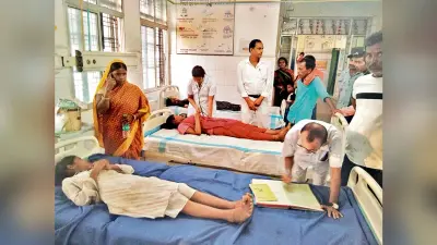 गंगौली मध्य विद्यालय की 11 छात्राओं की अचानक तबीयत बिगड़ी