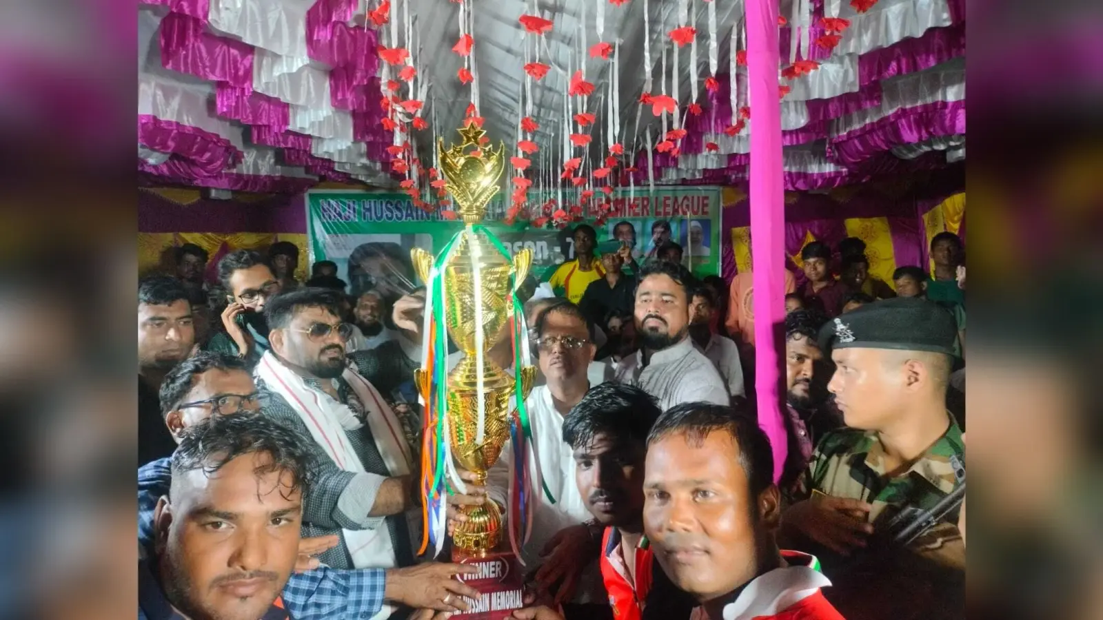 पिपचो की टीम बनी क्रिकेट मैच की चैंपियन