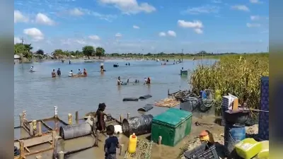 Bihar Video: भागलपुर में और बढ़ सकती है बाढ़ की तबाही, नवगछिया में गंगा की दहाड़ से कांप रहे लोग