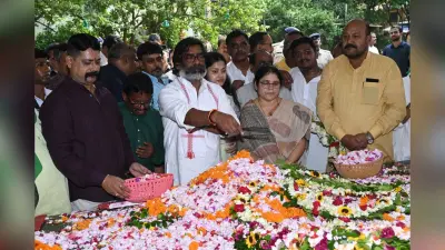 हर घर को एक-एक लाख रुपए, निर्मल महतो के शहादत दिवस पर जमशेदपुर में हेमंत सोरेन का बड़ा ऐलान