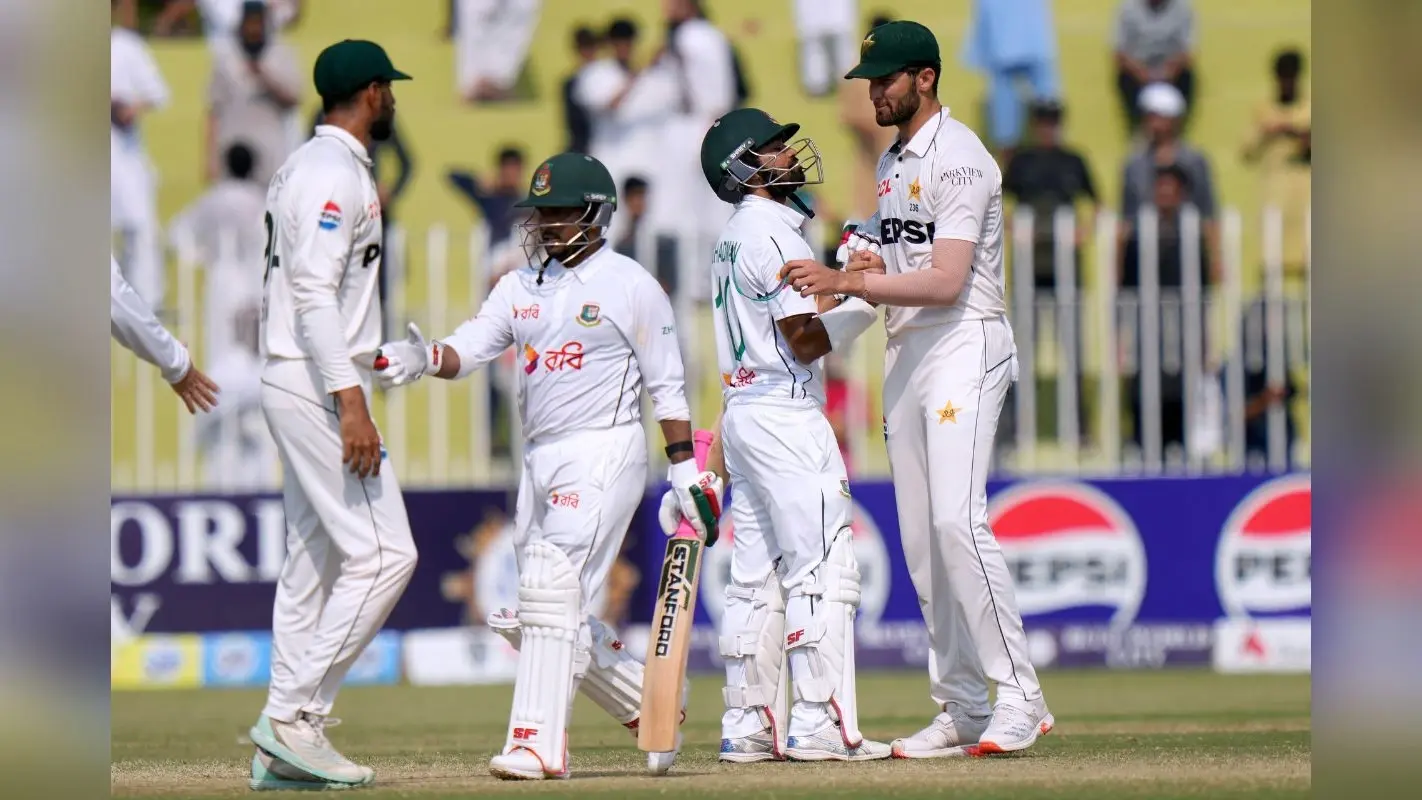 Pak vs Ban: बांग्लादेश ने पाकिस्तान को 10 विकेट से रौंदा, पारी घोषित करने के बाद पाक की चौथी सबसे बड़ी हार