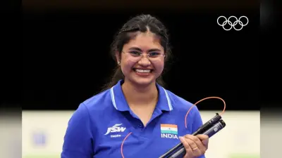Paralympics 2024: रुबीना फ्रांसिस ने महिलाओं की 10 मीटर एयर पिस्टल SH1 में कांस्य पदक जीता