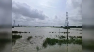 Bagmati River : बागमती व अधवारा समूह की नदी उफनाई, निचले इलाकों में तेजी से फैल रहा पानी