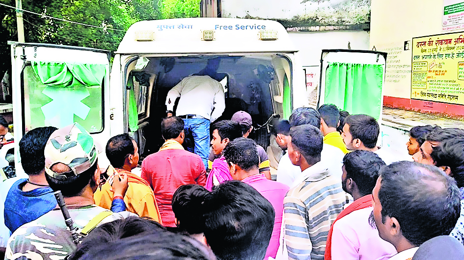 ईंट भट्ठे के संचालक को अपराधियों ने मारी गोली, गंभीर