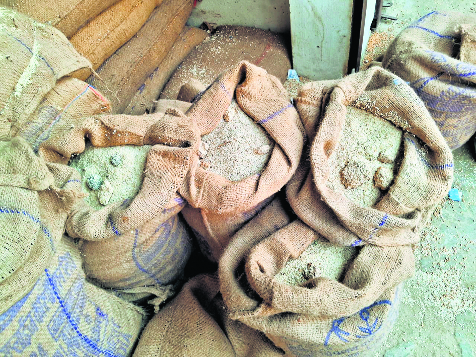 गरीबों को देने के लिए सड़े हुए अनाज की हो रही आपूर्ति