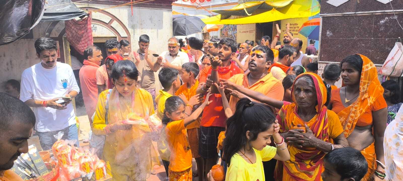 गणेश चतुर्थी पर 35 हजार श्रद्धालुओं ने किया बाबा फौजदारीनाथ पर जलार्पण