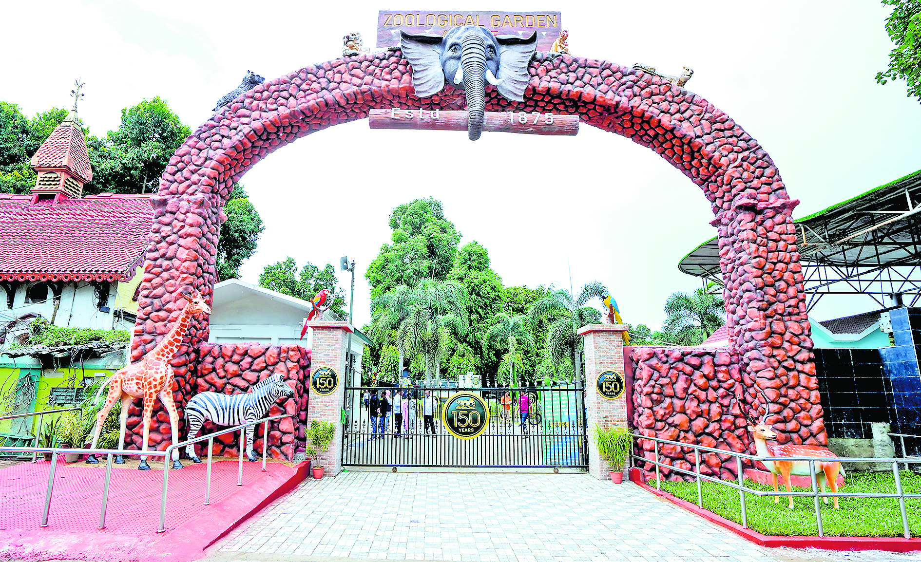 अलीपुर चिड़ियाघर के दो सुसज्जित प्रवेशद्वारों और पुनर्निर्मित हेरिटेज भवन का उद्घाटन