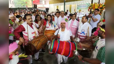 Karma Puja 2024: रांची में दिखा करम पूजा का उल्लास, मांदर की थाप पर झूमे लोग