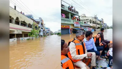 Cyclone Asna: आंध्र प्रदेश में बाढ़ से भारी तबाही, पीएम मोदी ने सीएम चंद्रबाबू से की बात