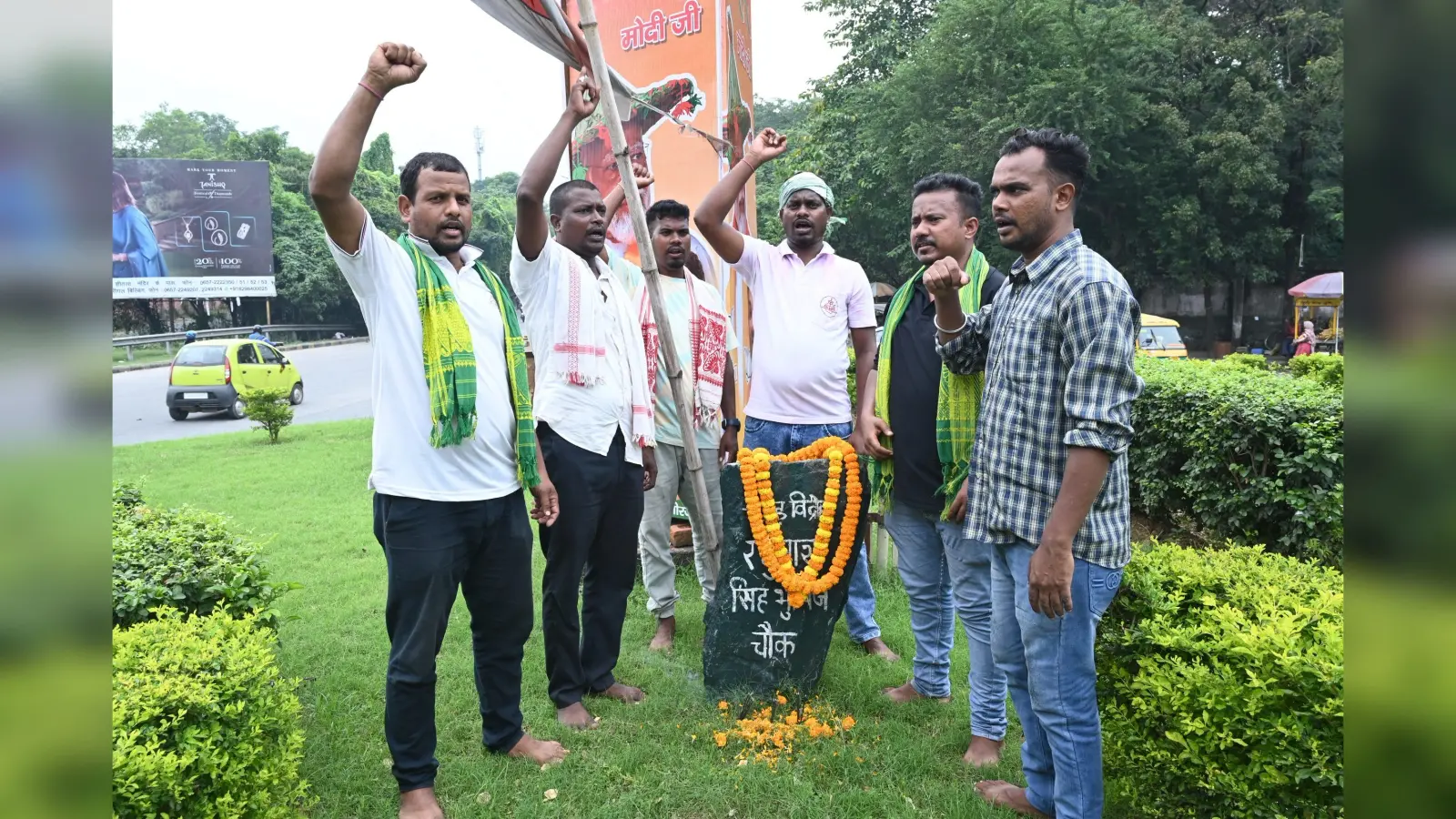 Jamshedpur News : चुआड़ विद्रोह के नायक शहीद रघुनाथ सिंह भूमिज को उनके शहादत दिवस पर याद किया गया