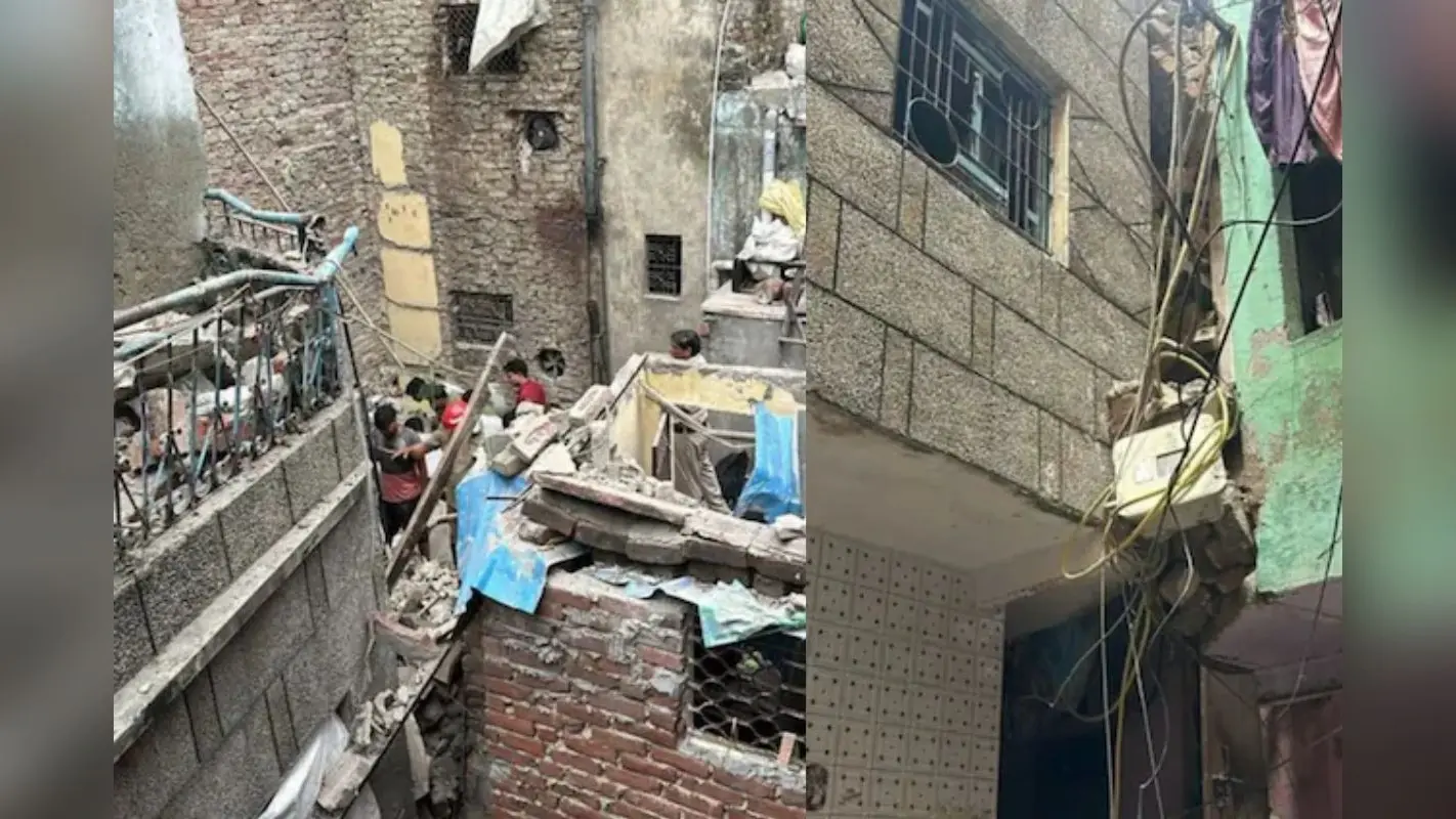 राजधानी दिल्ली के करोलबाग में बड़ा हादसा, मकान गिरने से कई लोगों के दबे होने की आशंका