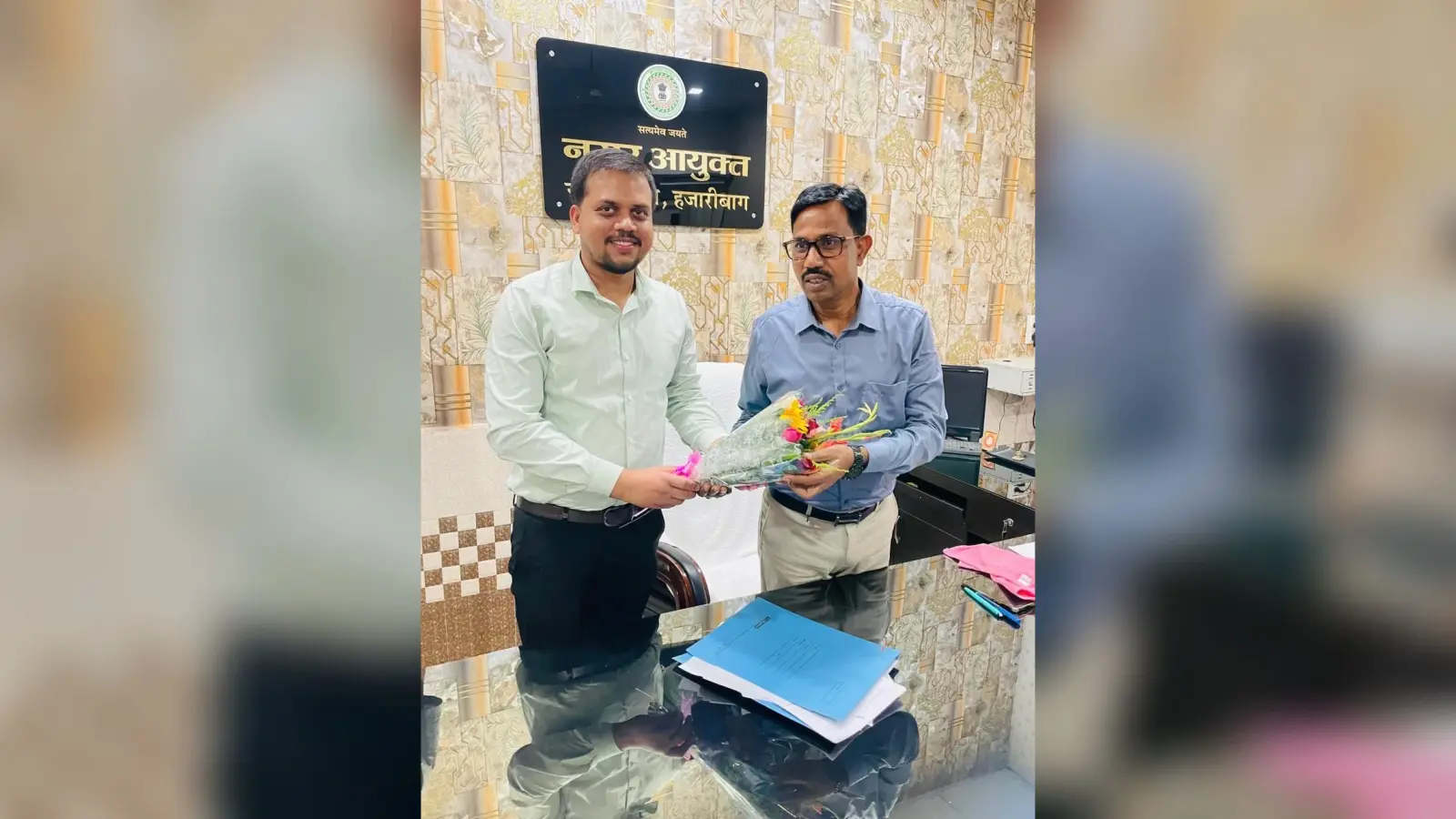 योगेंद्र प्रसाद ने संभाला नगर आयुक्त का पदभार