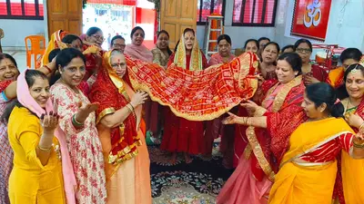 राणी शक्ति दादी मंदिर में मनाया गया चुनरी उत्सव