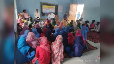 बाल हितैषी ग्राम पंचायतों में बाल सभा का आयोजन
