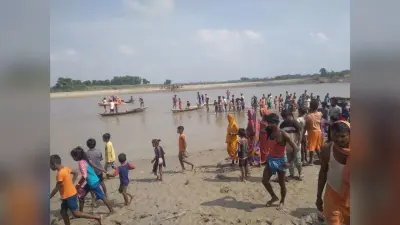 पुलिस टीम को देख नदी में कूदा युवक, मौत