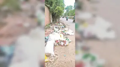 Ranchi News : हड़ताल पर गये निगम के 2300 सफाई कर्मचारी, नहीं हुआ कचरे का उठाव