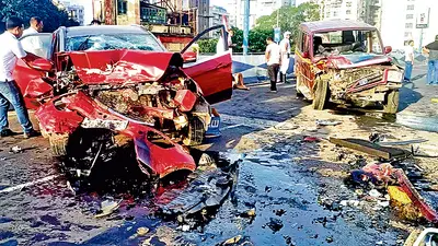 टाटा सूमो व कार में आमने सामने की भिड़ंत, कई जख्मी