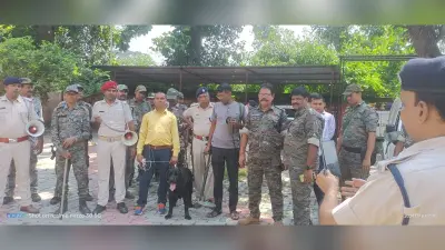 न्यायालय परिसर की सुरक्षा को लेकर मॉक ड्रिल