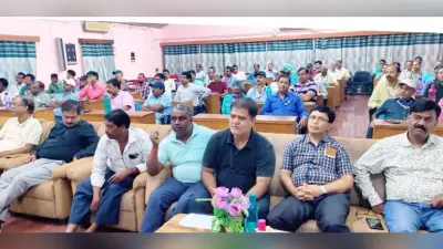 चंद्रपुरा में डीवीसी श्रमिक यूनियन की कार्यशाला