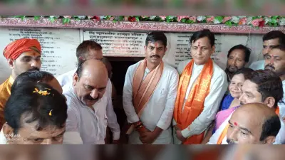 मंत्री ने मां मंगला गौरी मंदिर में की पूजा-अर्चना