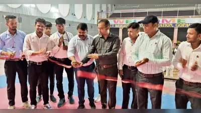 विद्यालय खेल के तीसरे दिन हुई योग, ताइक्वांडो और क्रिकेट की प्रतियोगिता