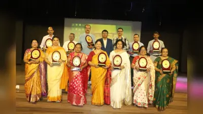 संत जेवियर स्कूल के शिक्षक हुए सम्मानित