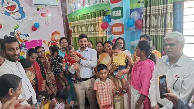 डीएम ने समाहरणालय में किया पालना घर का उद्घाटन, अधिकारी व कर्मियों के बच्चों की होगी देखभाल