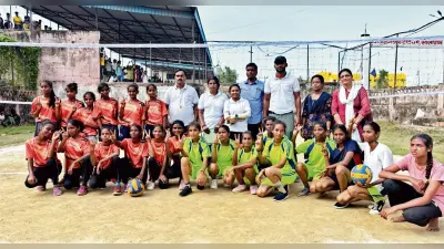 लॉन्ग जंप में कुसुम व इरफान अंसारी रहे अव्वल